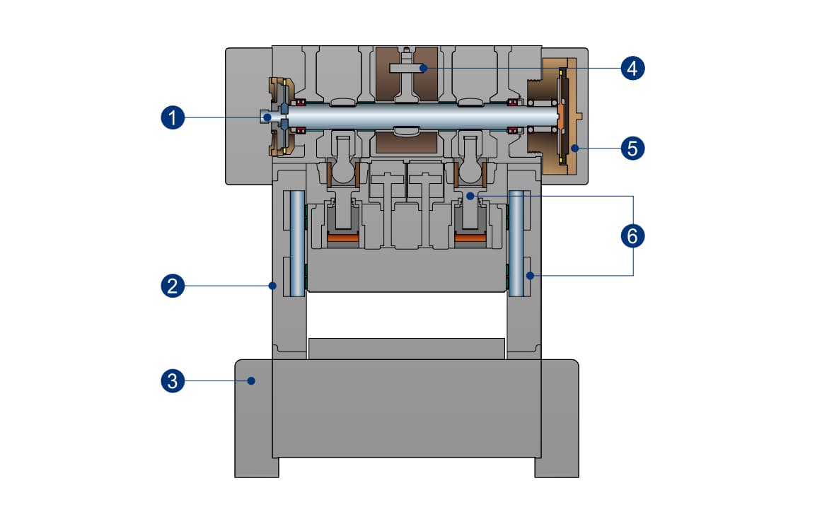 Design of Two-point High Speed Press